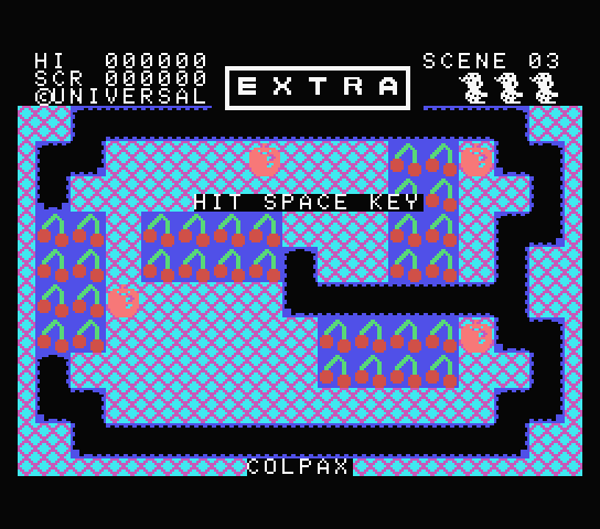 Mr. Do title screen for MSX